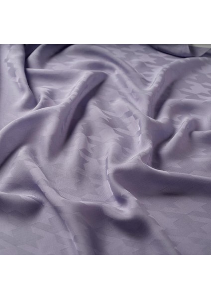 Dört Mevsim Kazayağı Desenli Monogram Şal 04390-LILA fiyatları