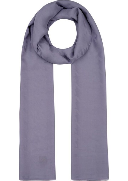 Dört Mevsim Kazayağı Desenli Monogram Şal 04390-LILA modelleri