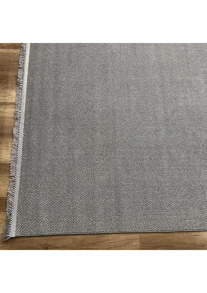 Vega S5486A Açık Gri Hav Toz Vermez Hasır Dokuma Modern Makina Halısı