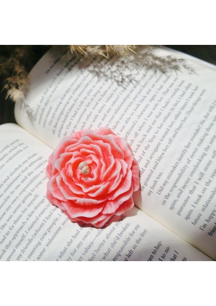 Pembe Şakayık Tasarım Nişan, Düğün,özel Gün Mum 20'li fiyatları