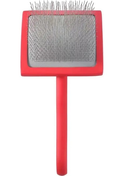 Evcil Hayvan Bakımı Tüy Temizleme Fırçası Kullanım Kılavuzu Ev Içi Güzellik Saç Fırçası Uzun Saplı Profesyonel Yeniden Kullanılabilir Tüy Alma Tarak Renk:Kırmızı (Yurt Dışından)