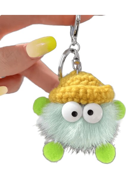 Yeni Sevimli Vizon Kürk Kordon Briket Anahtarlık Araba Anahtarlık Kolye Peluş Okul Çantası Kolye Hediye Kawaii Sırt Çantası Anahtarlıklarrenk: 6 (Yurt Dışından)