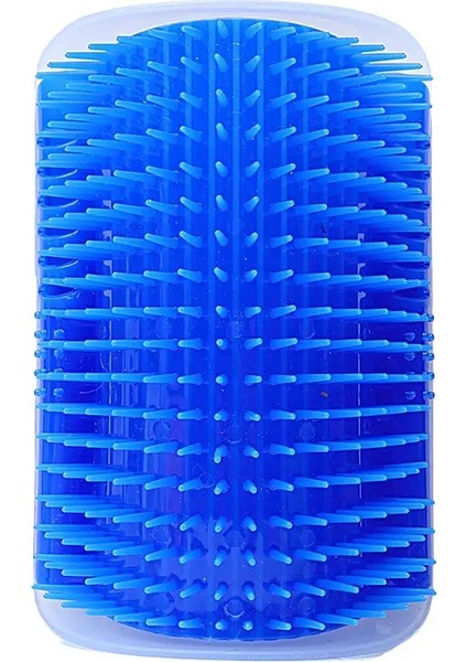 Kedi Fırça Köşe Kedi Masajı Kendiliğinden Temizlenen Bakım Tarakları Tüy Temizleme Fırçası Kediler Yüzünü Ovalar Pet Ürünü Kedi Nanesi Içerir Renk:mavi (Yurt Dışından)