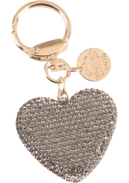 Bling Rhinestone Kalp Şekli Anahtarlıklar, Kristal Çanta Süsleri, Kadınlar Için Araba Anahtarlığı, Kızlar Hatıra, Doğum Günü, Sevgililer Günü Hediyesi (Yurt Dışından)