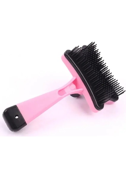 Pet Eptepoval Com Dog Dog Fırça Kendi Kendine Temizleme Kedi Yünü Fırçası Saç Kaldırma Evcil Hayvanları Için Kılları Daha Ince Tarak Kedi Aksesuarları (Yurt Dışından)