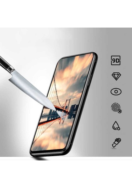 Huawei Y9 Prime 2019 Uyumlu Davin 5d Cam Svl Ekran Koruyucu
