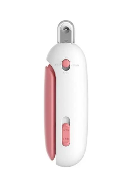 Profesyonel Pet Tırnak Clippers Ayarlanabilir Delikli Kedi Köpek Tırnak Kı Çekçisi Kesici Pet Pençe Düzenleyicisi Yavru Yavru Kitten Bakım Bakım Araç Rolor: Pembe (Yurt Dışından)