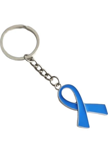 Yeni Önleme / Farkındalık Emaye Sarı / Kırmızı / Mavi / Yeşil / Mor / Siyah Şerit Çinko Alaşımlı Anahtarlıklarrenk: K-Şerit-Sarı (Yurt Dışından)