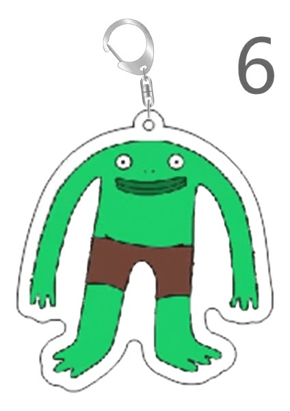 Gülümseyen Akrilik Anahtarlıklar Yetişkin Pim Charlie Alan Anahtarlık Aksesuarlar Için Çanta Kolye Anahtarlık Yüzük Takı Hayranları Arkadaşlar Hediyeler Renk: Stil 6 / Boyut: 55MM (Yurt Dışından)