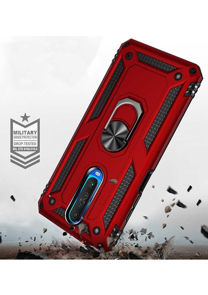 Xiaomi Poco X2 Kılıf Svl Vega Kapak-Gri