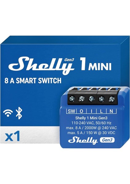 1 Mini Gen3 Akıllı Röle