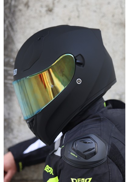 Strada Mat Siyah Kask ( Güneş Vizörlü ) fiyatları