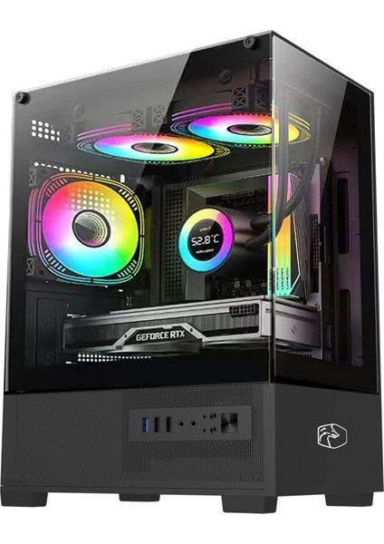 Gaming R53600-RX580 Ryzen 5 53600 16GB Ddr4 500 GB SSD Amd RX580 8gb Masaüstü Bilgisayar