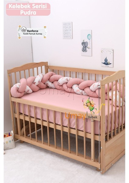 Bebek Nevresim Takımı, Örgü Korumalık, Çarşaf - %100 Pamuk fiyatları