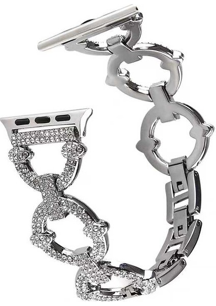 ​​​Watch 40MM Uyumlu Krd-57 Metal Kordon - Gümüş