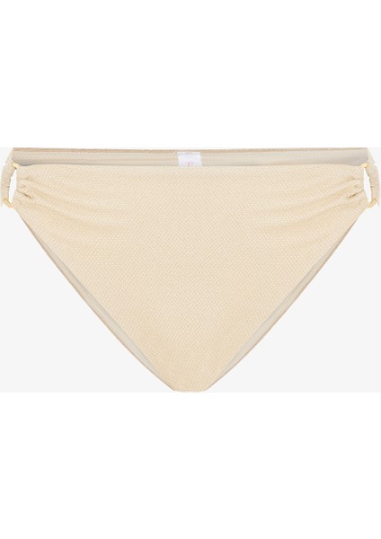 Ekru Jessi Side Tokalı Bikini Altı