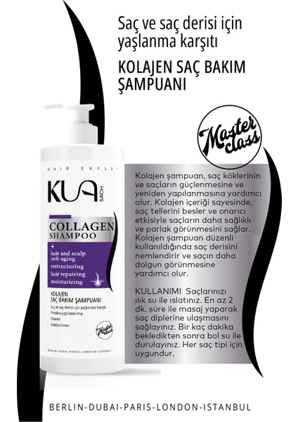 Kua Kolajen Saç Bakım Şampuanı modelleri