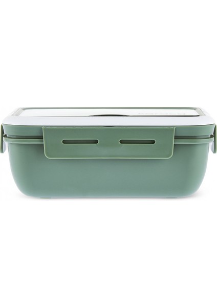 Fusca Çatal Kaşıklı Lunch Box Yeşil indirimleri