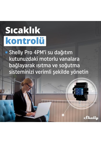 Pro 4PM Dört Kanal Enerji Ölçer Röle