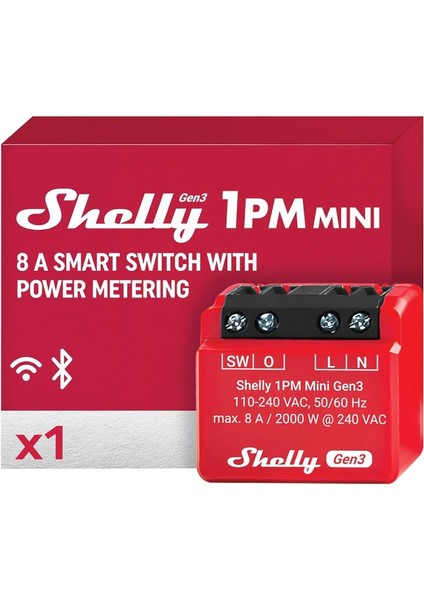 1pm Mini Gen3 Enerji Ölçer Röle
