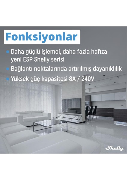1pm Mini Gen3 Enerji Ölçer Röle