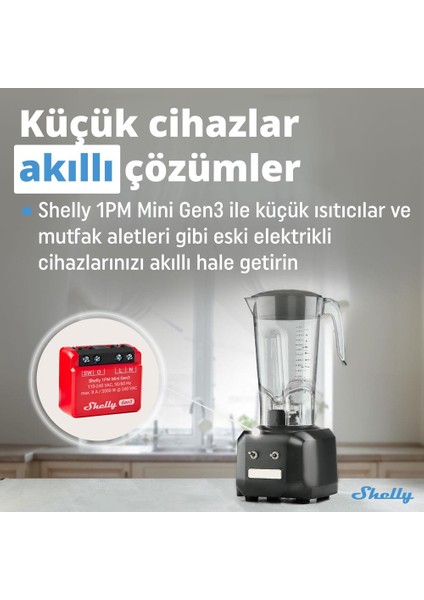 1pm Mini Gen3 Enerji Ölçer Röle