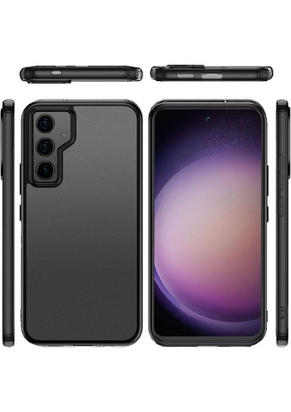 Samsung Galaxy S24 Plus Kılıf Svl Volks Kapak-Siyah