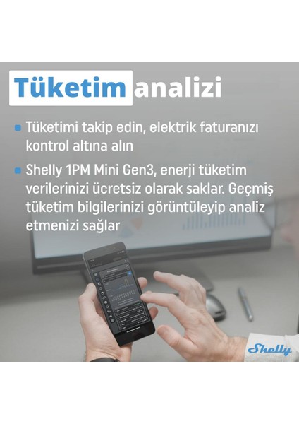 1pm Mini Gen3 Enerji Ölçer Röle