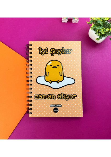 Iyi Şeyler Zaman Alıyor Tasarımlı Konuşan Ajanda