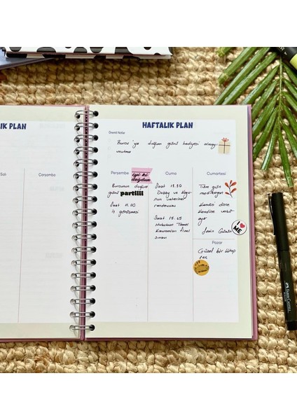 Iyi Şeyler Zaman Alıyor Tasarımlı Konuşan Ajanda modelleri