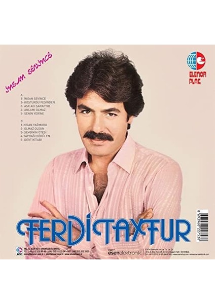 Plak Lp-Ferdi Tayfur- Insan Sevince Lp