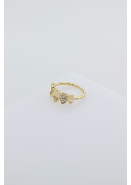 Stil Incisi/xupıng Jewelry Zeyna Zirkon Taşlı Yüzük