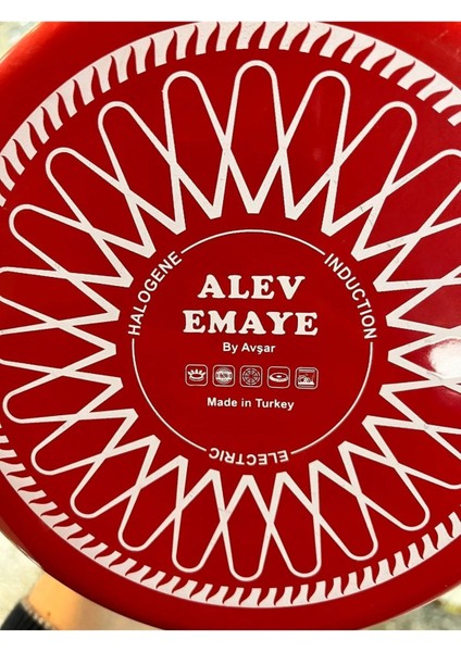 Kırmızı Emaye Çinko Vintage Çaydanlık, Üstten Saplı, Çift Kapaklı, 2,5 L fırsatları