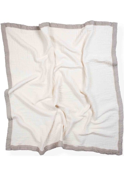 Kalın Biyeli Dört Kat Ham Battaniye 85X90 Cm vizon fiyatları