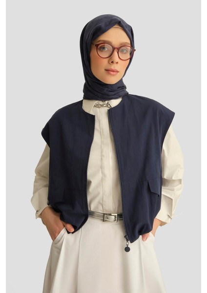 Bomber Yelek 25Y4504 Lacivert