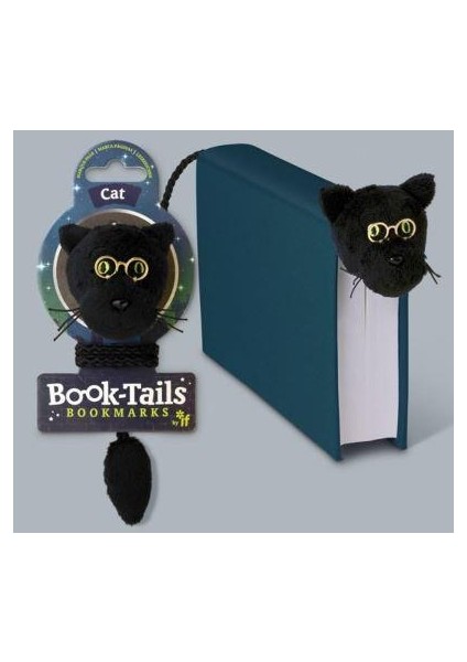 Book Taıls Kitap Ayracı Kara Kedi