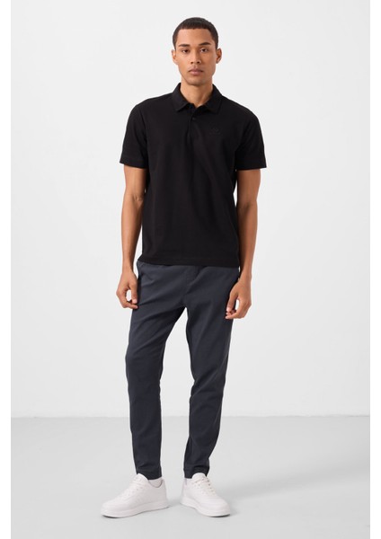 Gri Standart Fit Dokuma Hafif Esnek Chino Erkek Pantolon - 82180
