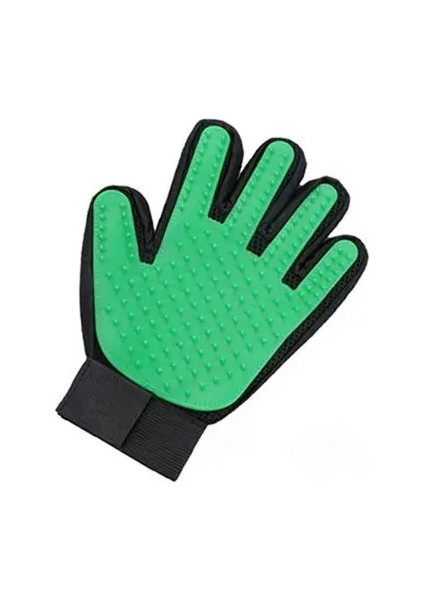 Köpek Evcil Hayvan Bakımı Eldiveni Silikon Kedi Fırçası Tarak Tüy Eldivenler Köpek Banyo Temizleme Malzemeleri Hayvan Tarakları Prostormer Renk:Sol Yeşil (Yurt Dışından)
