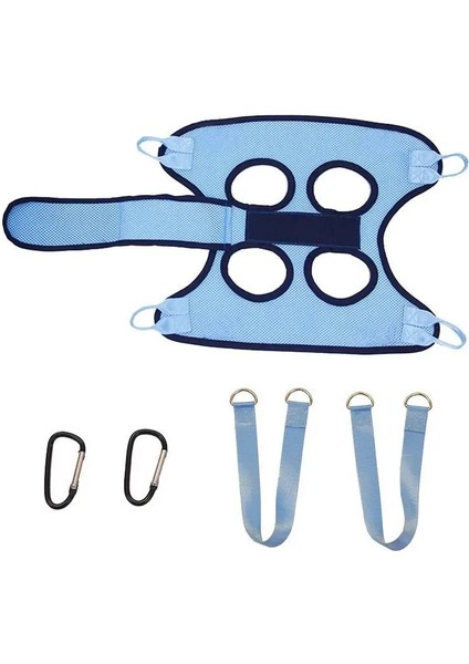 Tong Cat Hammock Sabit Banyo Çantası Tırnak Kesme Anti- Çantası Evcil Güzellik Asılı Evcil Hayvan Rengi: Mavi/Boyut: M (5-9Kg) (Yurt Dışından)