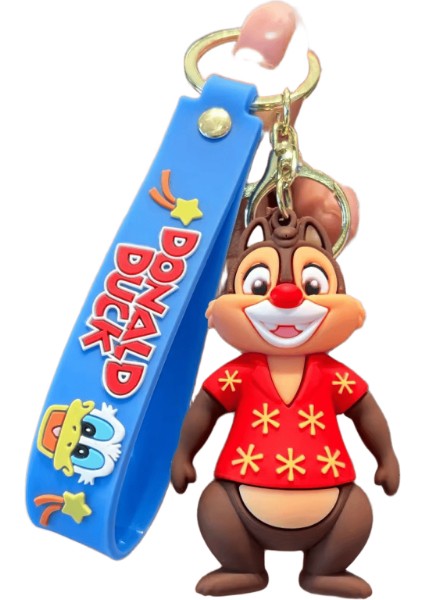 Anime Sevimli Disney Donald Duck Anahtarlık Karikatür Figür Anahtarlıklar Donald Duck Anahtarlık Modeli Yeni Yıl Için Çocuk Hediyeleri Renk: A / Boyut: 6 cm (Yurt Dışından)