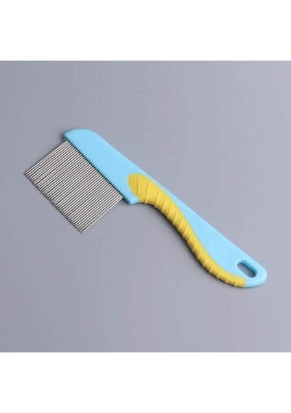 Evcil Hayvan Köpeği Kedi Bit Ile Ilgili Tarak Çelik Uzun ve Kısa Iğne Köpek Bakım Tarakı Kurtulma Yumurta Düğüm Bakım Rendesi Puanakuruları Renk:mavi Uzun Iğne (Yurt Dışından)