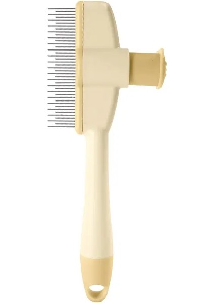 Kedi Bakımı Masaj Fırçası Pet Tarak Profesyonel Açık Düğüm Pet Saç Temizleme Fırçası Dalı Yavru Kedi Tırmığı Pet Aksesuarları Renk:Sarı (Yurt Dışından)