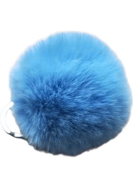 4cm 8cm Kaık Tavşan Kürk Top Anahtarlık Sevimli Şeker Renkleri Ponpon Yapay Tavşan Kürk Anahtarlık Kadın Araba Çantası Anahtarlık (Yurt Dışından)