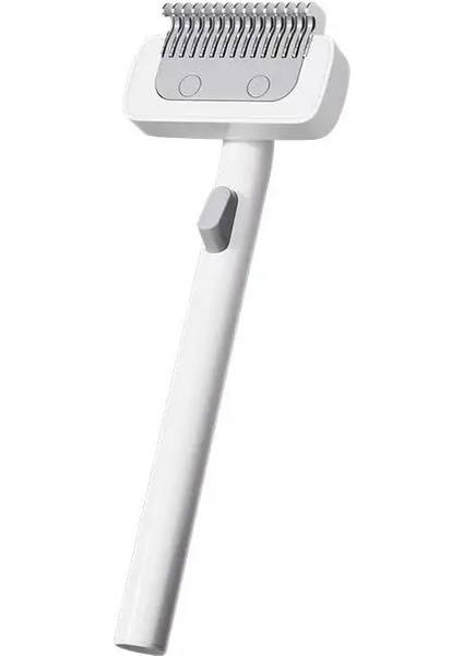 Pet Kez Kesi Kedisi Kedi Saç Çıkartma Tombul Kedi lama Araçları Çift Taraflı Fırça Uzun Kıvırcık Saç Temizleyici Evcil Hayvan Ürünleri: Beyaz (Yurt Dışından)