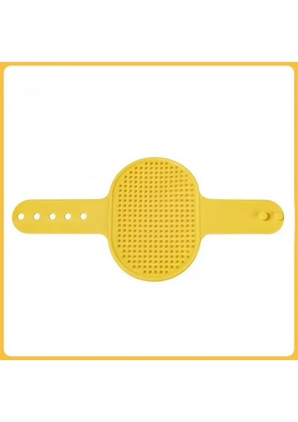 Cat Corner Brush Silicone Wall Corner Adjustable Scratching Rubbing Brush Kitten Grooming Self Cleaning For Dogs Kittens Puppies RENK:SARI/BOYUT:26X12,5X8CM (Yurt Dışından)