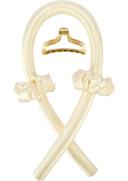 Kadın Isısız Curling Rod Isısız Saç Bukleler Kafa Bandı Saç Yumuşak Parlak Saç Bigudi Kuaför Araçları Aksesuarları Kadın Olun. Renk:a (Yurt Dışından)