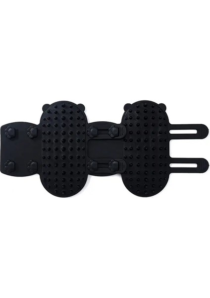 Kediler Kazıyarak Sürtünme Fırça Evcil Hayvan Köpek Kılı Temizleme Masaj Tarakı Yavru Bakımı Kendiliğinden Temizlenen Duvar Köşesi Kedi Kazıyıcı Tarakları Renk:2 Adet Siyah (Yurt Dışından)