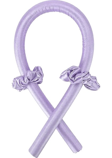 Kadın Isısız Kıvırcık Çubuk Isısız Saç Bukleleri Kafa Bandı Saç Saç Yumuşak Parlak Saç Kıvrığı Kuaförlük Araçları Accessoriescolor: Mor (Yurt Dışından)