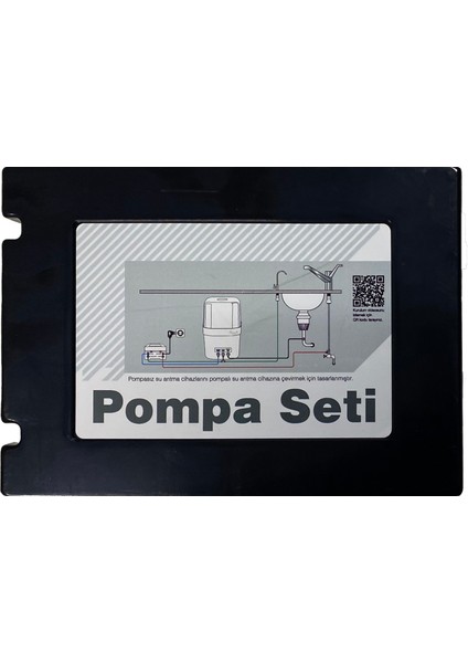 Su Arıtma Cihazlarına Uyumlu Kutu Pompa Seti – 75 Gpd, 24V, Kolay Kurulum fiyatları