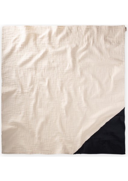 Üçgen Köşeli Çift Kat Battaniye 85X90 cm Ham Füme fiyatları